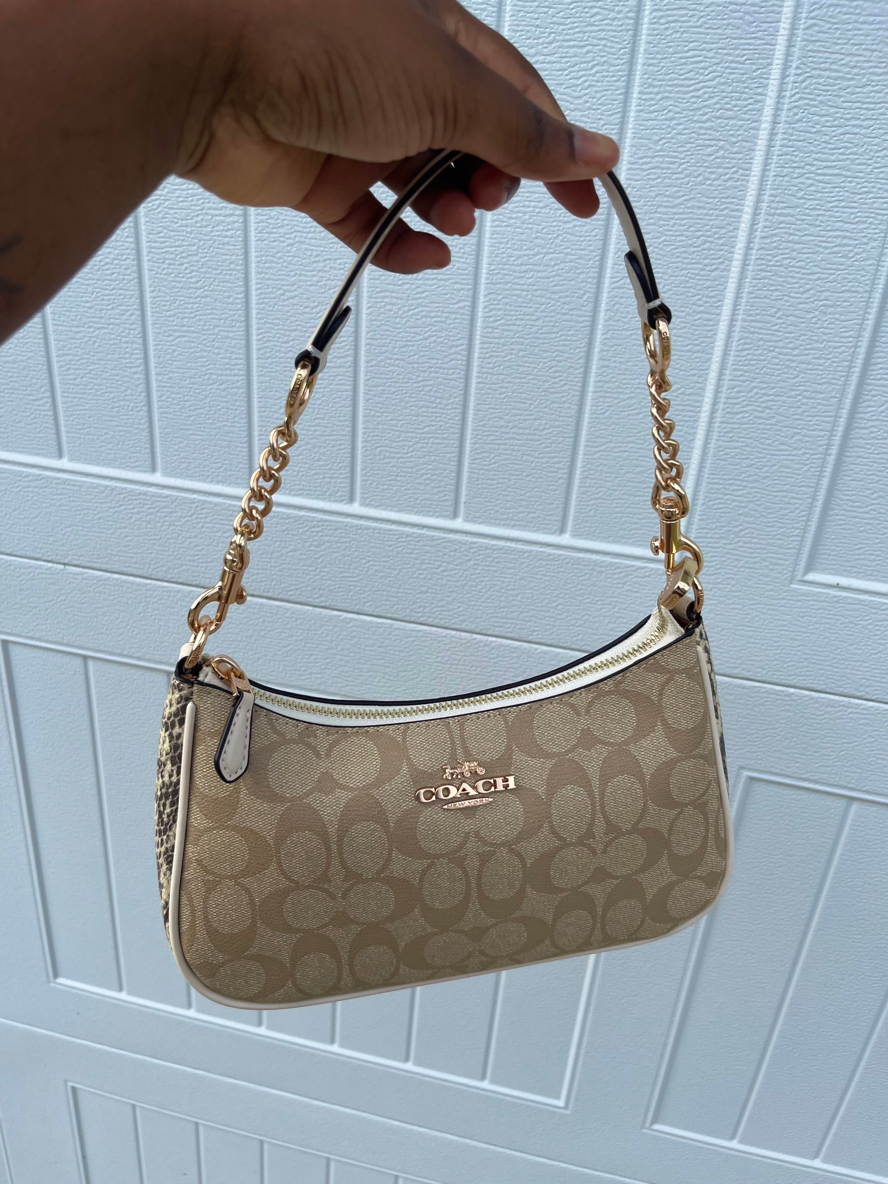 Tan Coach Bag