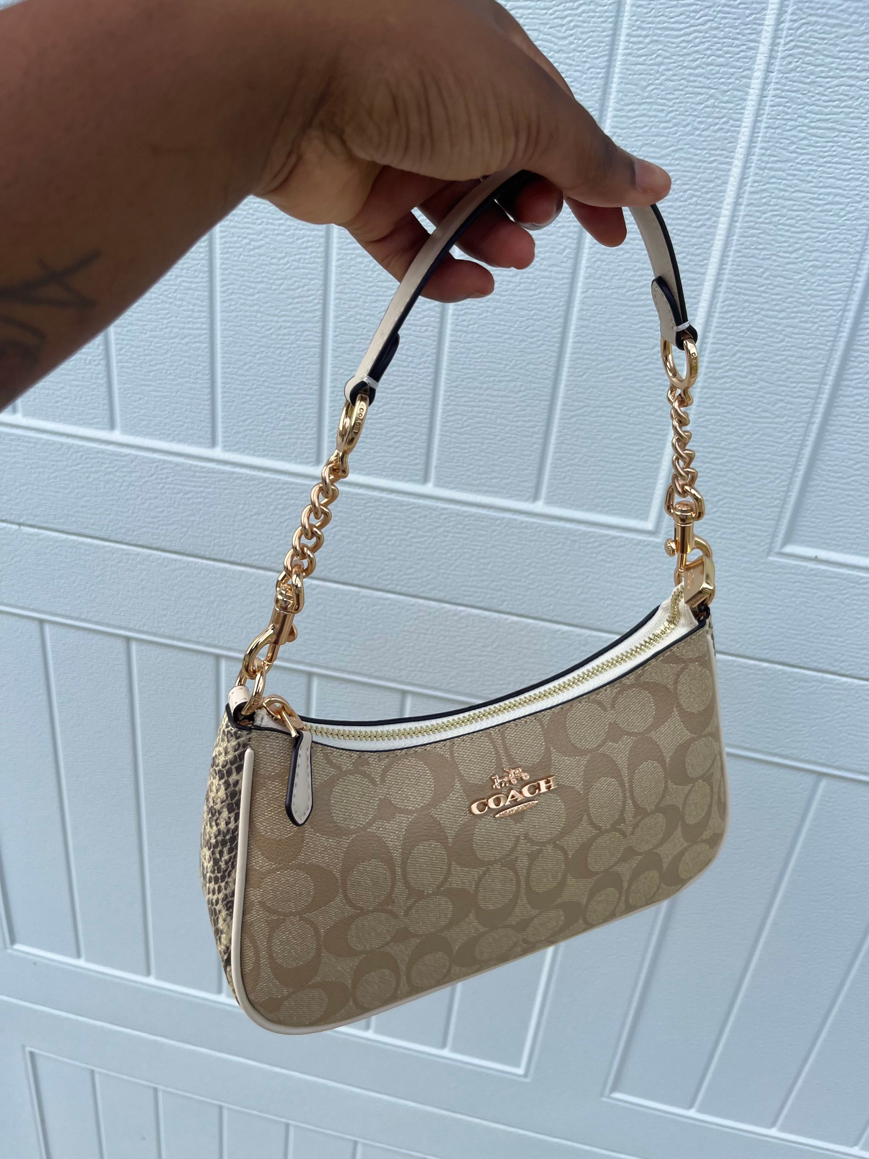 Tan Coach Bag